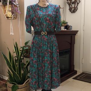 Vintage Midi Dress